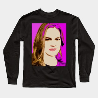 Hilary Swank Long Sleeve T-Shirt